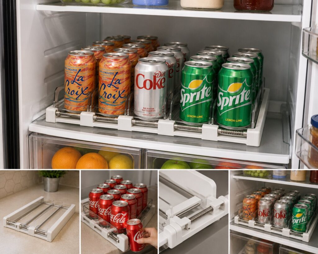 Spring-Loaded Drink Dispensers