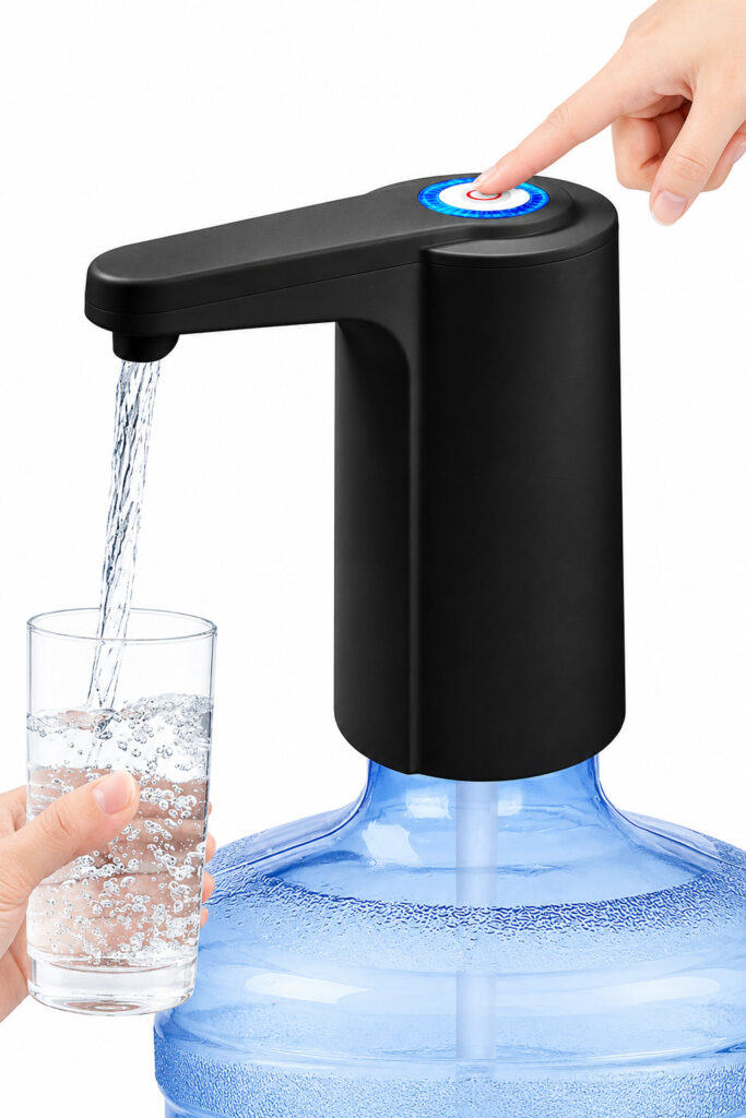 Electric Water Dispenser for a 5-Gallon Water Jug