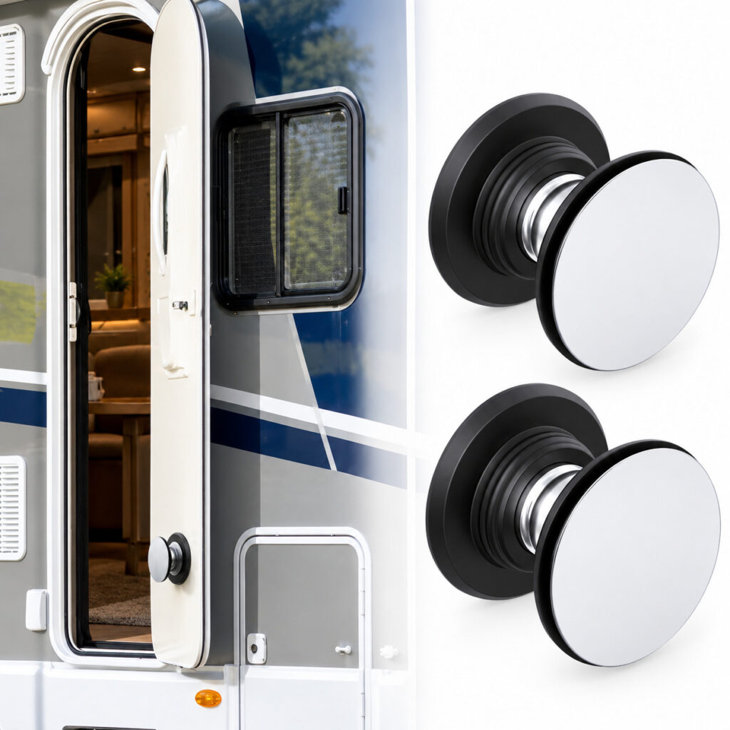 RV door holder